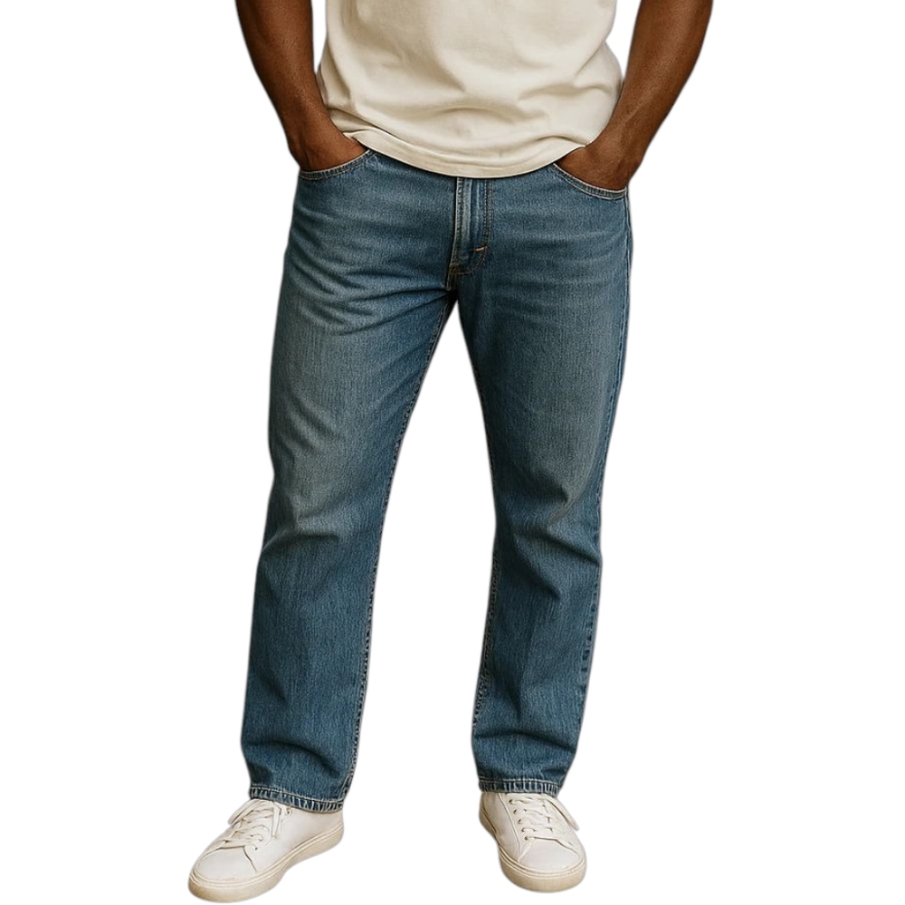 Vintage Wrangler Slim Bootcut Men's Jeans - Light Wash - Y2K Style